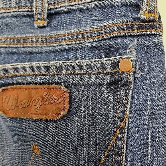 Wrangler Retro Mens Relaxed Boot Cut Jeans Sz 33x30 Western Cowboy Chore Barn - Picture 11 of 12